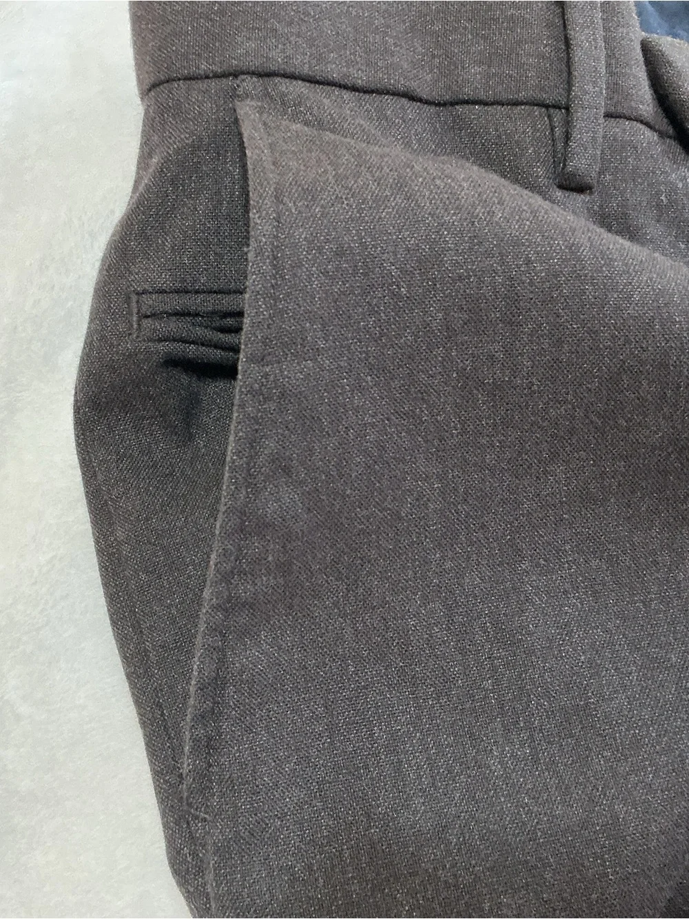 Banana Republic Wool Blend Men’s Tailored Slim Cuffed Dress Pants Brown 30x28